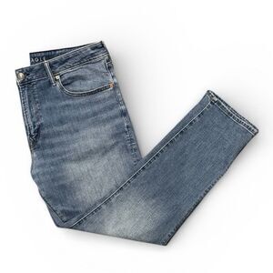 American Eagle Outfitters Mens Jeans Airflex Plus Slim Fit Med Wash Size 40X31
